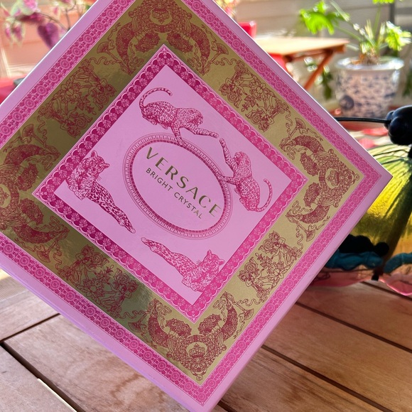 Versace Gold Pouch Clutch/Crossbody, comes with unbranded chain & Versace Box - Picture 8 of 10